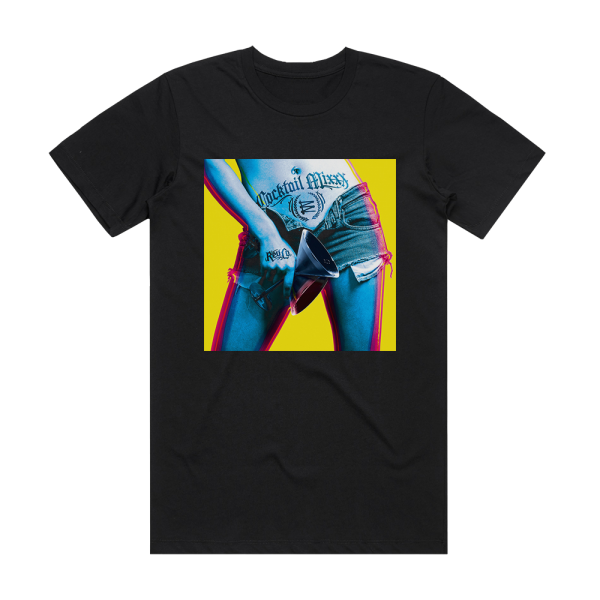 Revolting Cocks Cocktail Mixxx Album Cover T-Shirt Black