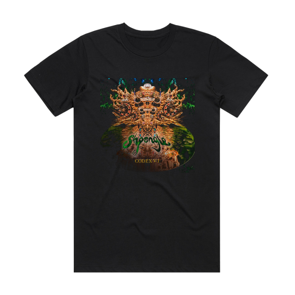 Shpongle Codex Vi Album Cover T-Shirt Black