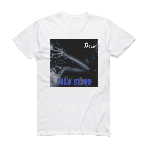 Sadie Cold Blood Album Cover T-Shirt White