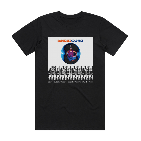 Rodriguez Cold Fact Album Cover T-Shirt Black