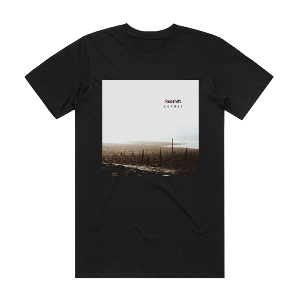 Redshift Colder Album Cover T-Shirt Black