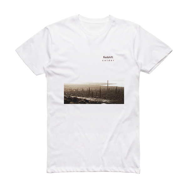 Redshift Colder Album Cover T-Shirt White