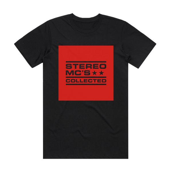 Stereo MCs Colected Album Cover T-Shirt Black