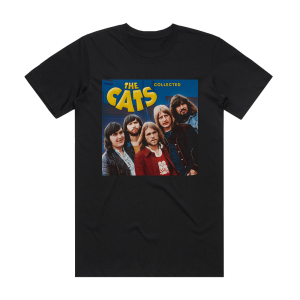 The Cats Collected Album Cover T-Shirt Black