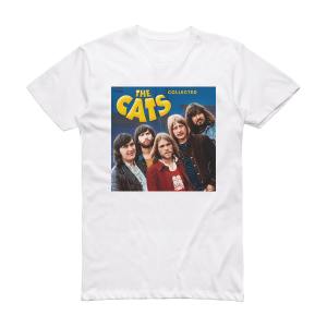 The Cats Collected Album Cover T-Shirt White