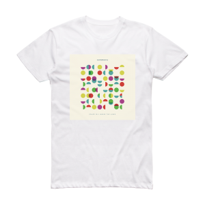 Schematic Color N Inside The Lines Album Cover T-Shirt White