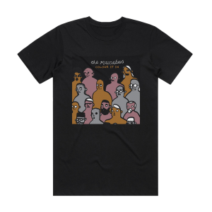 The Maccabees Colour It In Album Cover T-Shirt Black