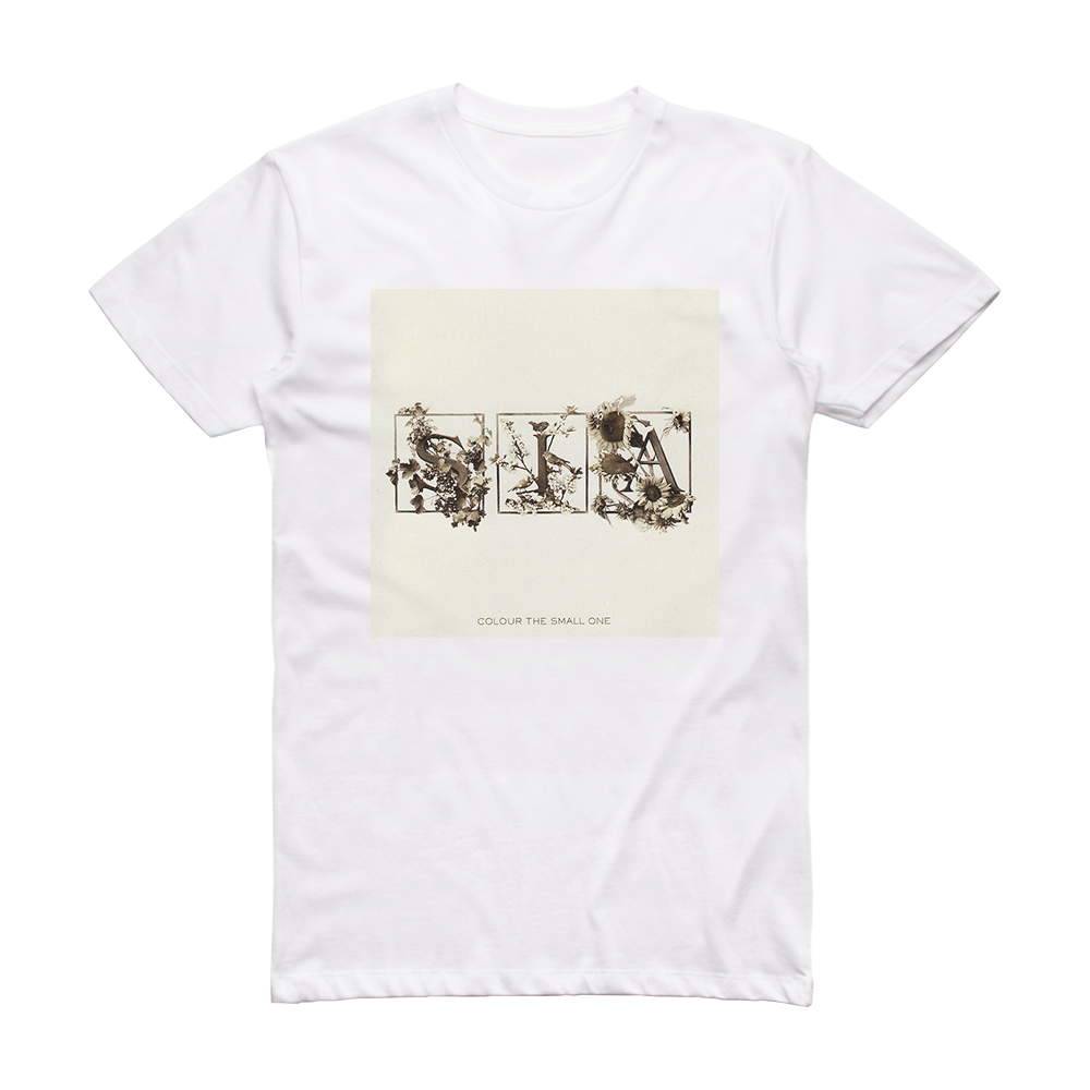 Sia Colour The Small One Album Cover T-Shirt White – ALBUM COVER T-SHIRTS