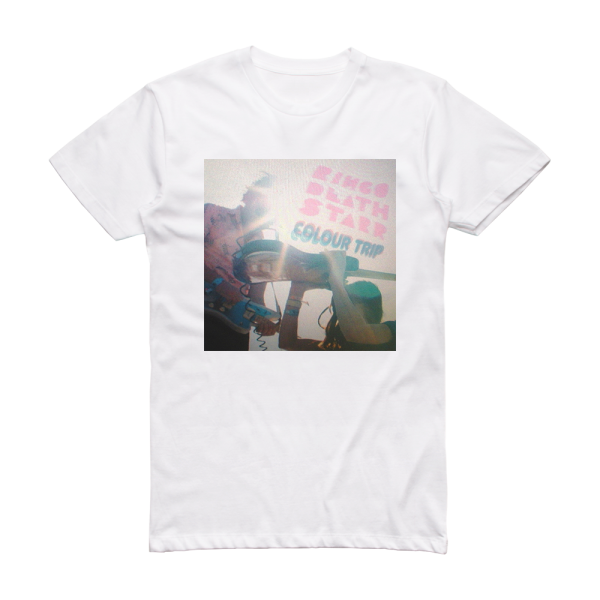 Ringo Deathstarr Colour Trip Album Cover T-Shirt White