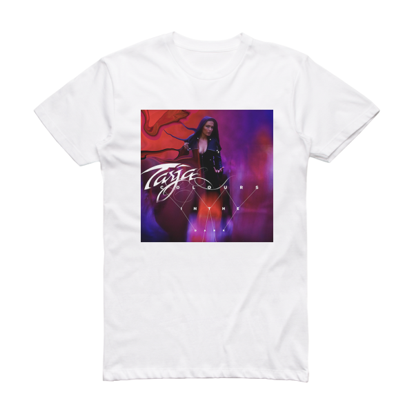 Tarja Colours In The Dark 3 Album Cover T-Shirt White