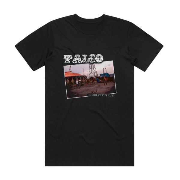 Talco Combat Circus Album Cover T-Shirt Black