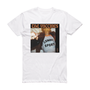 The Vaccines Combat Sports Album Cover T-Shirt White