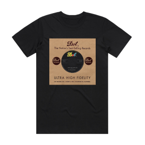 The Del-Vikings Come Go With Me Whispering Bells Album Cover T-Shirt Black