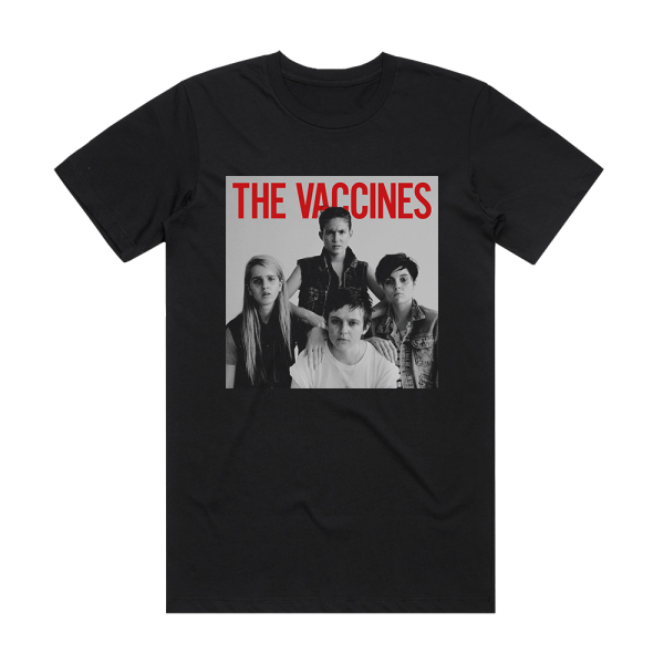 The Vaccines Come Of Age 1 Album Cover T-Shirt Black