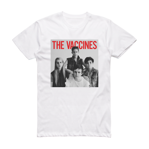 The Vaccines Come Of Age 1 Album Cover T-Shirt White