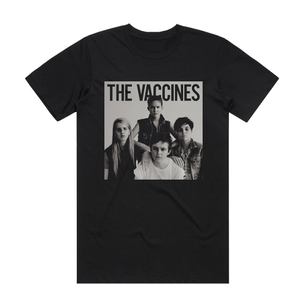 The Vaccines Come Of Age 2 Album Cover T-Shirt Black