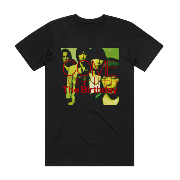 The Birthday Come Together Album Cover T-Shirt Black