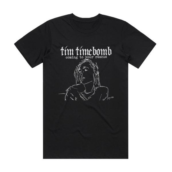 Tim Timebomb Coming To Your Rescue Album Cover T-Shirt Black