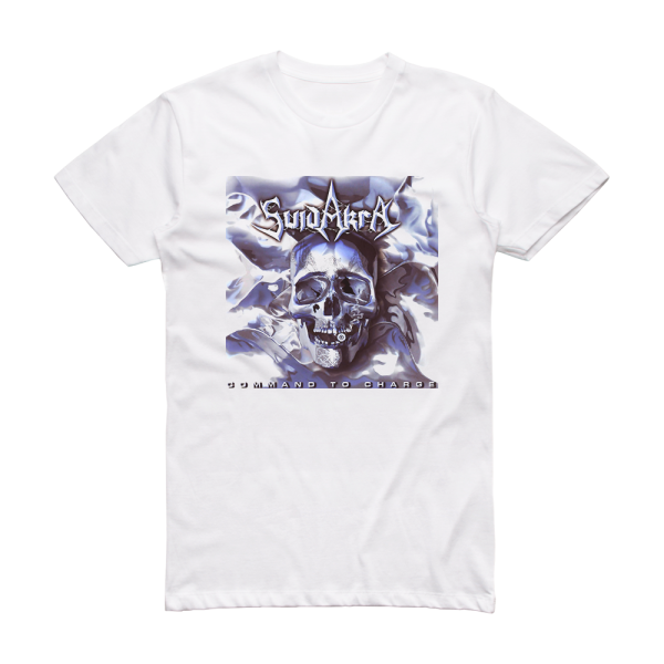 Suidakra Command To Charge Album Cover T-Shirt White