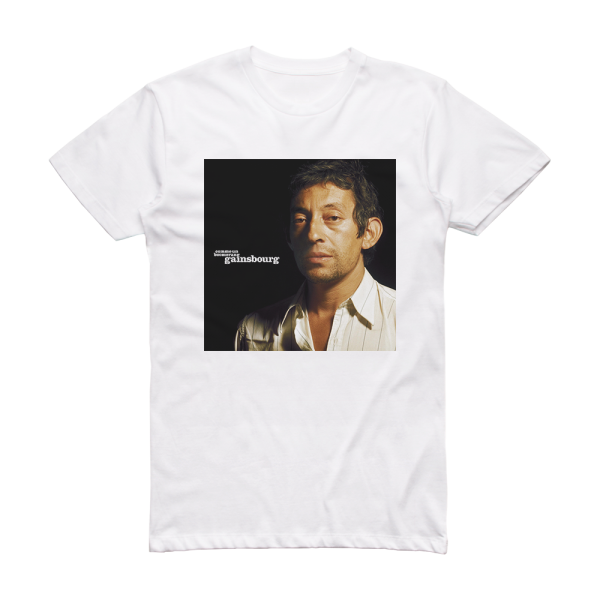 Serge Gainsbourg Comme Un Boomerang Album Cover T-Shirt White