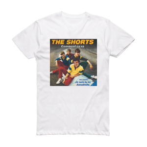 The Shorts Comment A Va Album Cover T-Shirt White