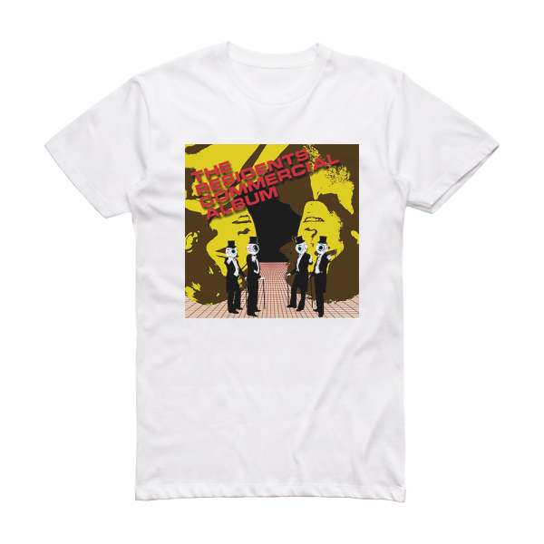 The Residents Commercial Album 2 Album Cover T-Shirt White