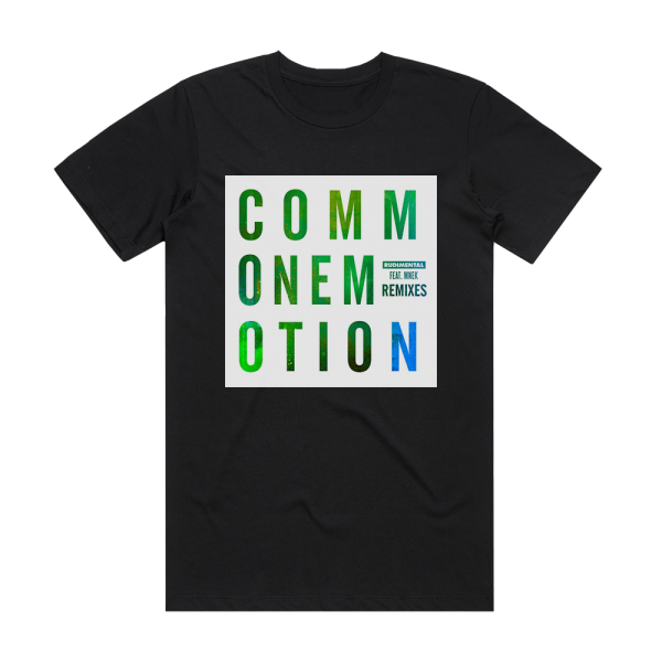 Rudimental Common Emotion Remixes Album Cover T-Shirt Black