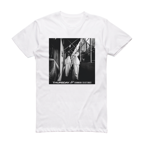 Thursday Common Existence Album Cover T-Shirt White