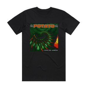 Potato Como En Sueos Album Cover T-Shirt Black