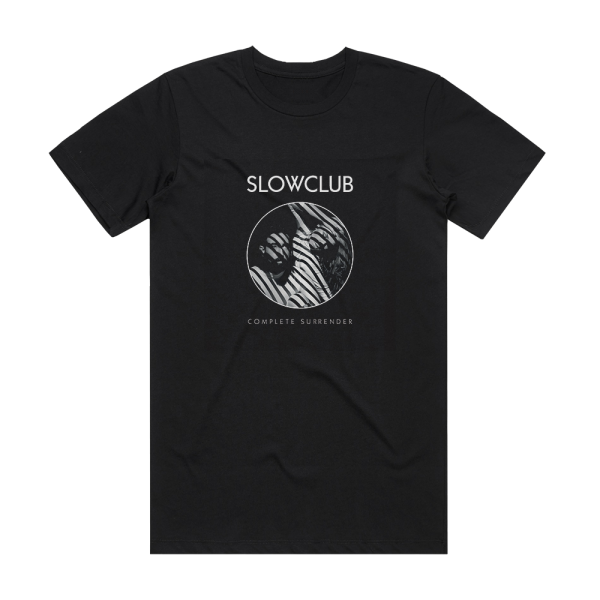 Slow Club Complete Surrender Album Cover T-Shirt Black