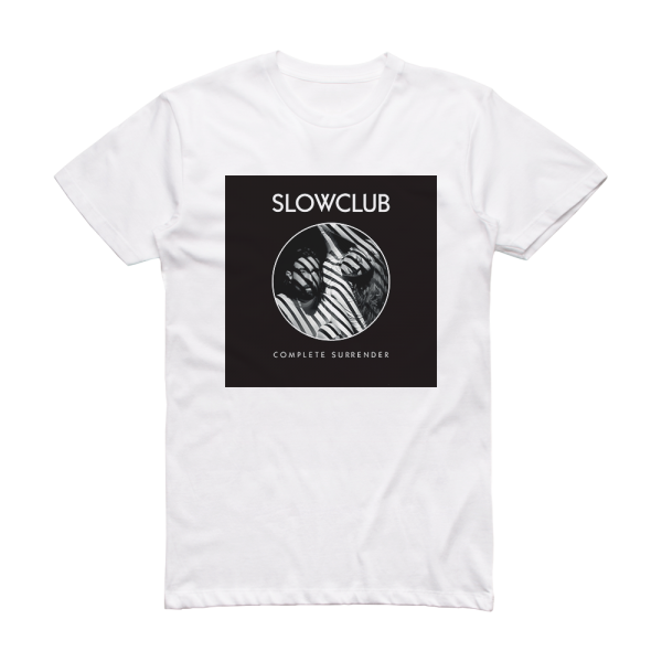 Slow Club Complete Surrender Album Cover T-Shirt White