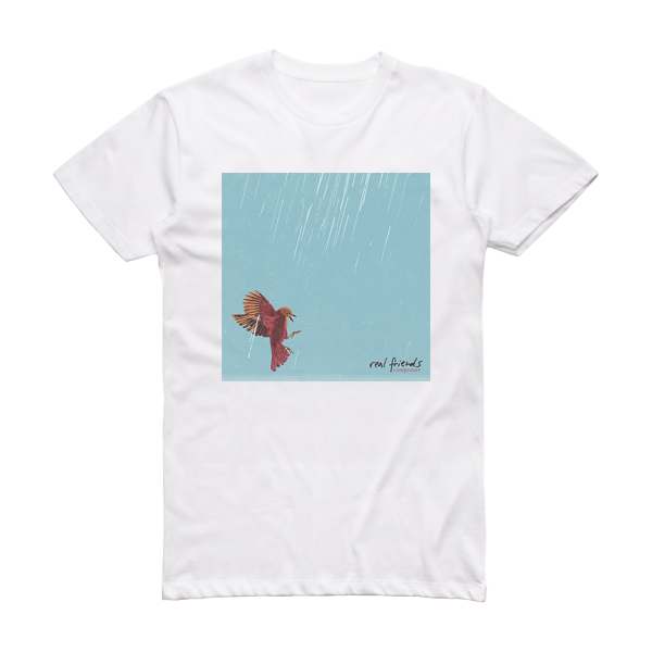 Real Friends Composure Album Cover T-Shirt White