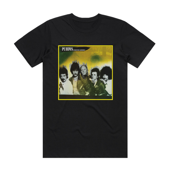 Puhdys Computer Karriere Album Cover T-Shirt Black