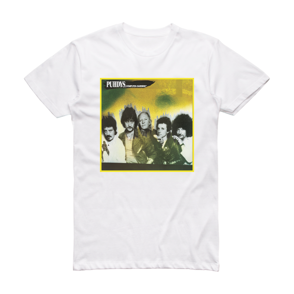 Puhdys Computer Karriere Album Cover T-Shirt White