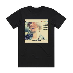 The Lachy Doley Group Conviction Album Cover T-Shirt Black