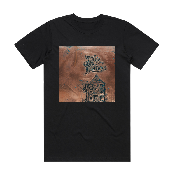 Sage Francis Copper Gone Album Cover T-Shirt Black
