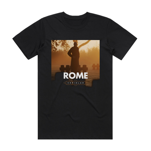 Rome Coriolan Album Cover T-Shirt Black