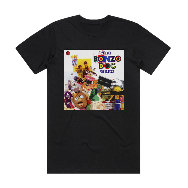The Bonzo Dog Band Cornology 1 Album Cover T-Shirt Black