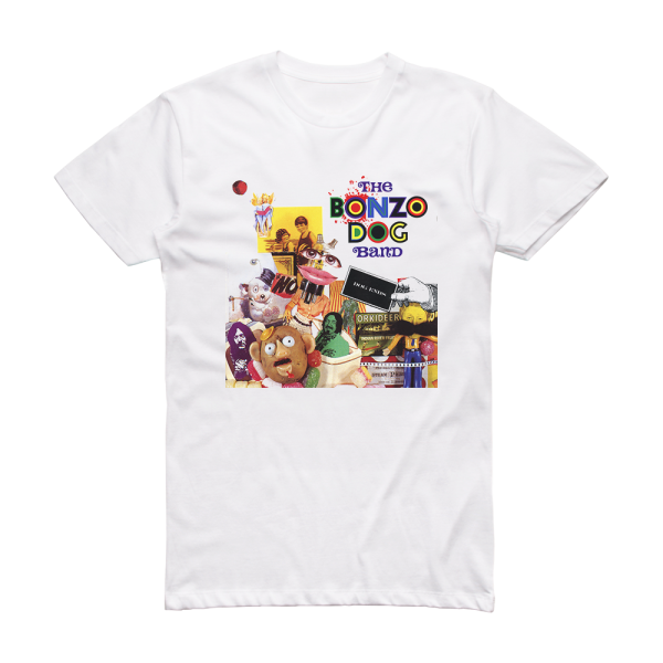 The Bonzo Dog Band Cornology 1 Album Cover T-Shirt White
