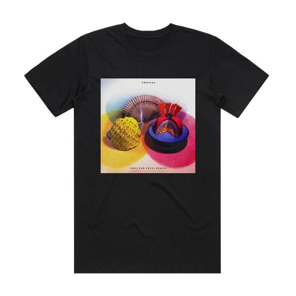 Squeeze Cosi Fan Tutti Frutti Album Cover T-Shirt Black