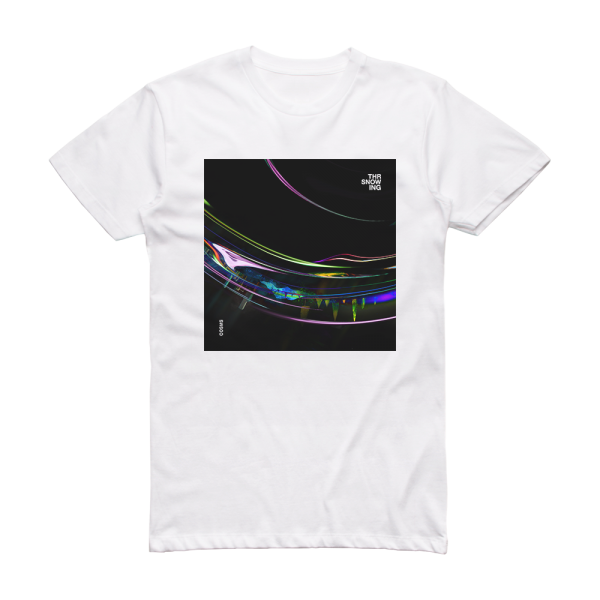 Throwing Snow Cosms Album Cover T-Shirt White