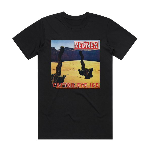 Rednex Cotton Eye Joe Album Cover T-Shirt Black