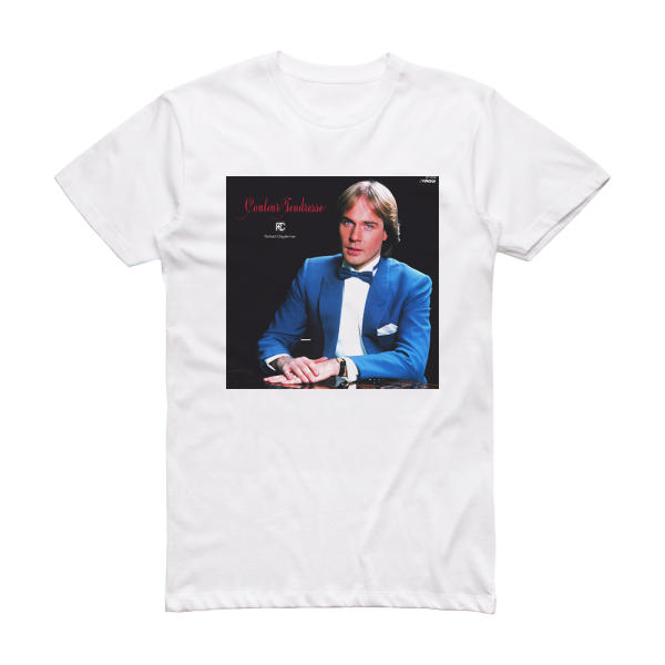 Richard Clayderman Couleur Tendresse Album Cover T-Shirt White