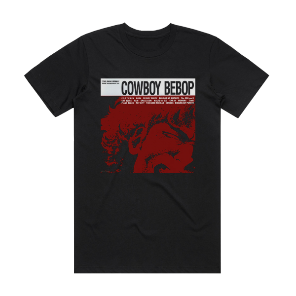 The Seatbelts Cowboy Bebop Album Cover T-Shirt Black