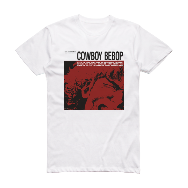 The Seatbelts Cowboy Bebop Album Cover T-Shirt White