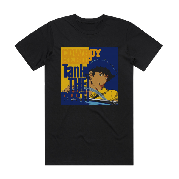 The Seatbelts Cowboy Bebop Tank The Best Album Cover T-Shirt Black