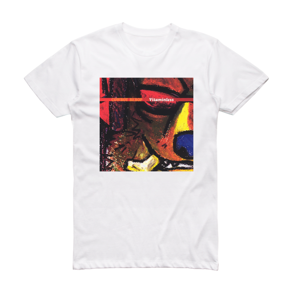 The Seatbelts Cowboy Bebop Vitaminless Album Cover T-Shirt White