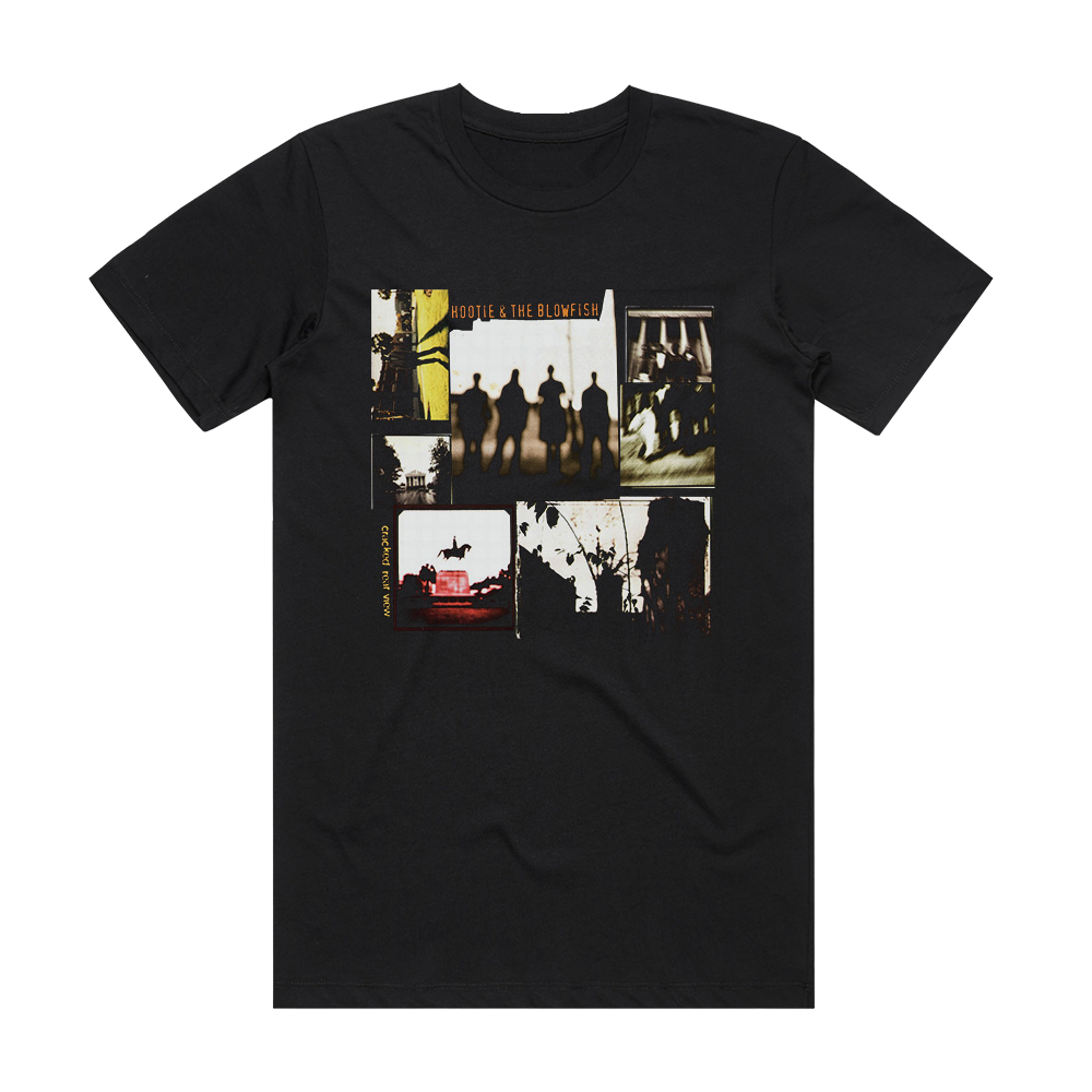 The Hootie and Blowfish Cracked Rear View Album Cover T-Shirt Black ...