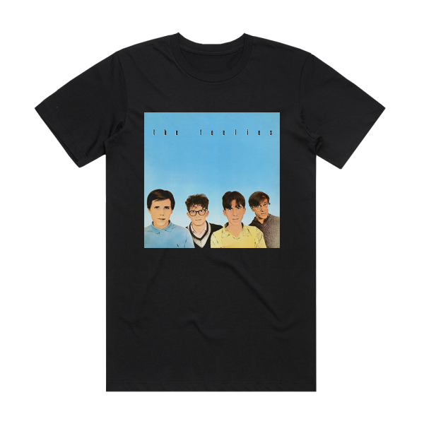 The Feelies Crazy Rhythms Album Cover T-Shirt Black