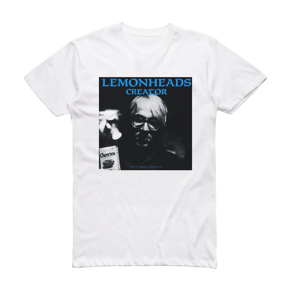 The Lemonheads Creator 1 Album Cover T-Shirt White
